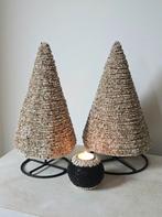 Bruine kerstboom op standaard uit Bali, Diversen, Kerst, Ophalen of Verzenden, Tropical Home, 6951nk, Nieuw