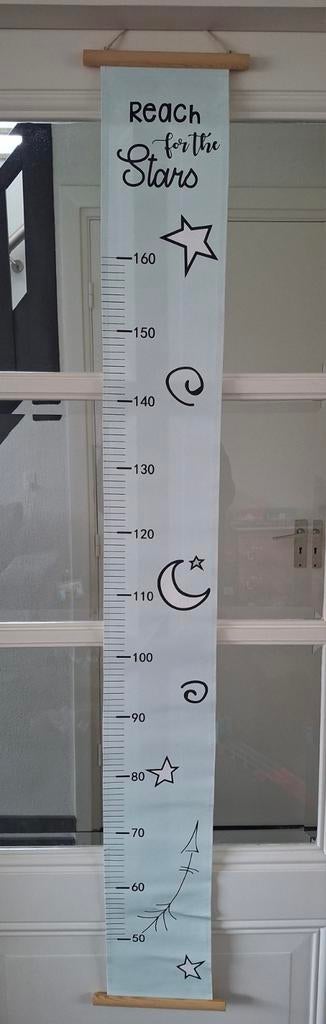 Groeimeter Lichtblauw, Ophalen of Verzenden, Nieuw, Wanddecoratie