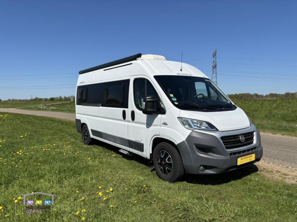 Westfalia Amundsen 600 | 2016 | 2x Airco | Luifel, Niet ingevuld, Buscamper of Camperbus, Ringverwarming, Fiat