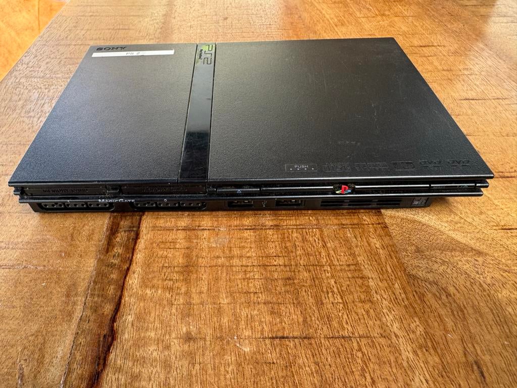 PS2 Slim Compleet met Controller, HDMI & 3 Geheugenkaarten, Spelcomputers en Games, Spelcomputers | Sony PlayStation 2, Ophalen