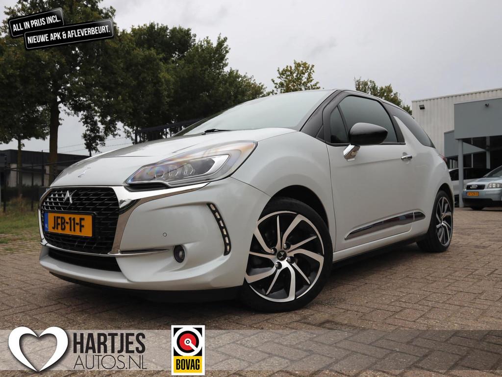 DS 3 1.2 PureTech Sport Chic (Vol-Opties!) 1e eigenaar, Auto's, DS, Voorwielaandrijving, Gebruikt, 1199 cc, Met garantie (alle)
