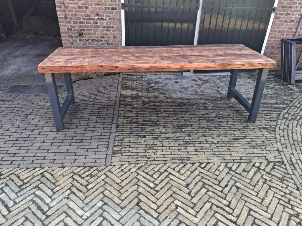 Tuintafel, Ophalen, Nieuw, Hout