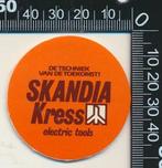 Sticker: Skandia Kress, Ophalen of Verzenden, Zo goed als nieuw, Bedrijf of Vereniging