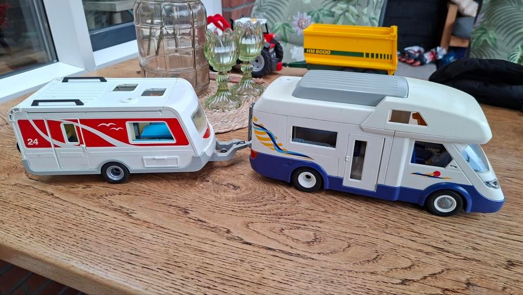 Playmobil Camper en Caravan, Ophalen, Gebruikt