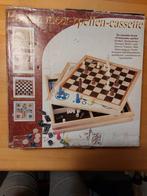 Grote houten spellendoos, Ophalen of Verzenden, Zo goed als nieuw