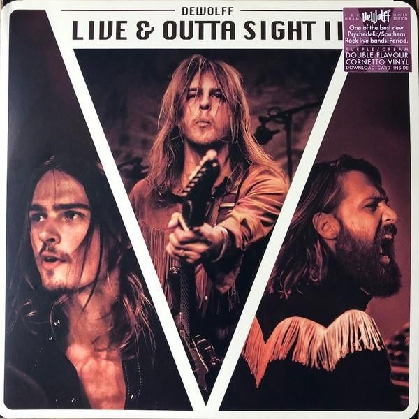 Dewolff ‎– Live & Outta Sight II 2lp sealed, Ophalen of Verzenden, Nieuw in verpakking, 12 inch, Rock-'n-Roll