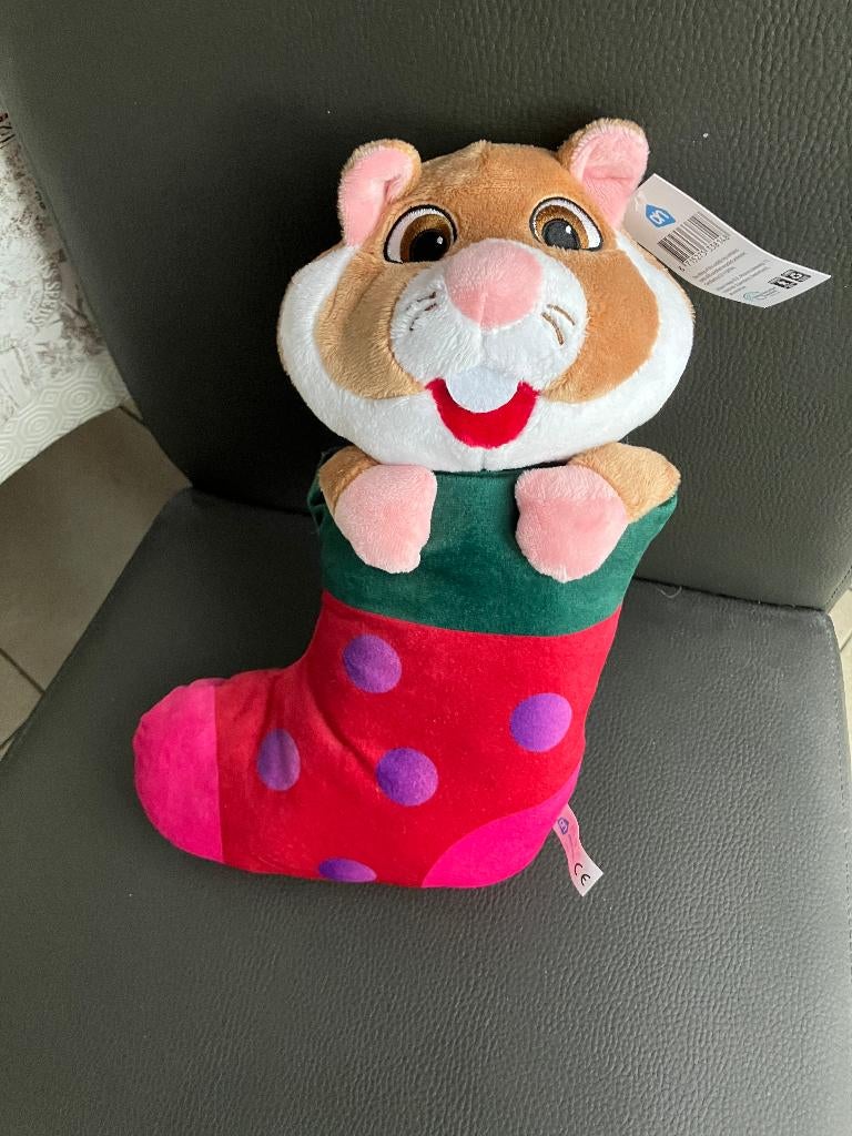 Nieuwe Albert Heijn ( AH ) hamster - kerstsok hamster, Ophalen of Verzenden, Nieuw, Overige typen