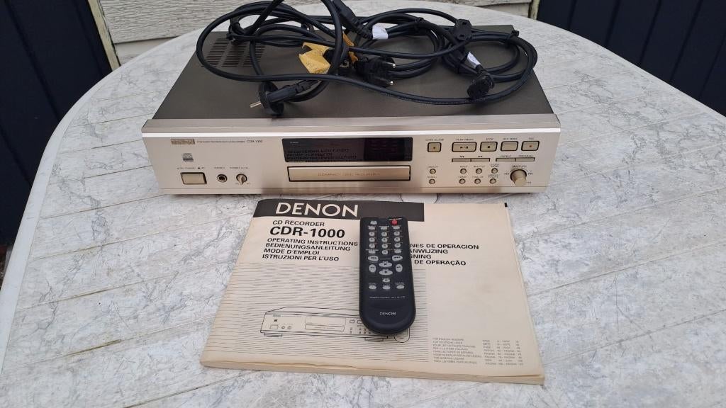Denon cd recorder CDR 1000, Ophalen, Gebruikt, Overige merken