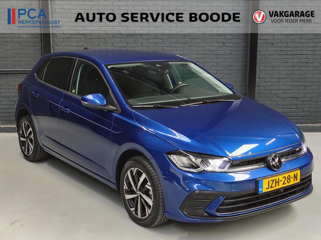Volkswagen POLO 5-deurs 1.0 TSI (95 pk) Life Edition automaa, Auto's, Volkswagen, Stof, Gebruikt, 95 pk, Blauw