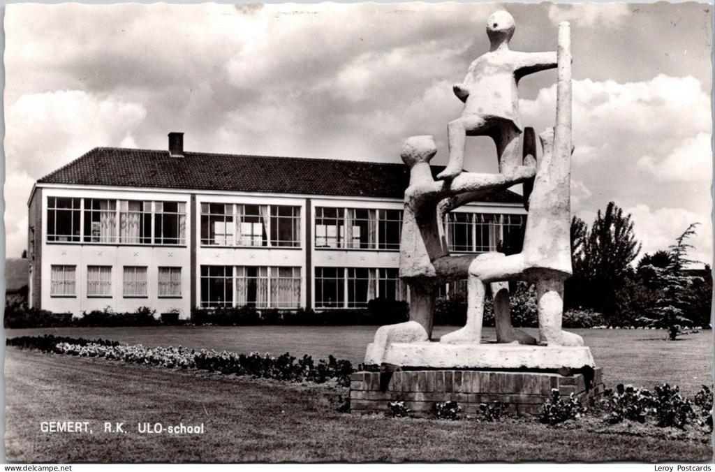 Gemert, R.K. ULO-School 1966 (NB), Ophalen of Verzenden, 1960 tot 1980, Gelopen, Noord-Brabant