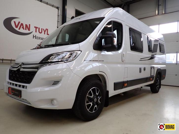 Hobby Vantana Ontour Edition Lengtebed / Maxibed / 8000 KM, Caravans en Kamperen, Campers, Bedrijf, tot en met 3, Buscamper of Camperbus