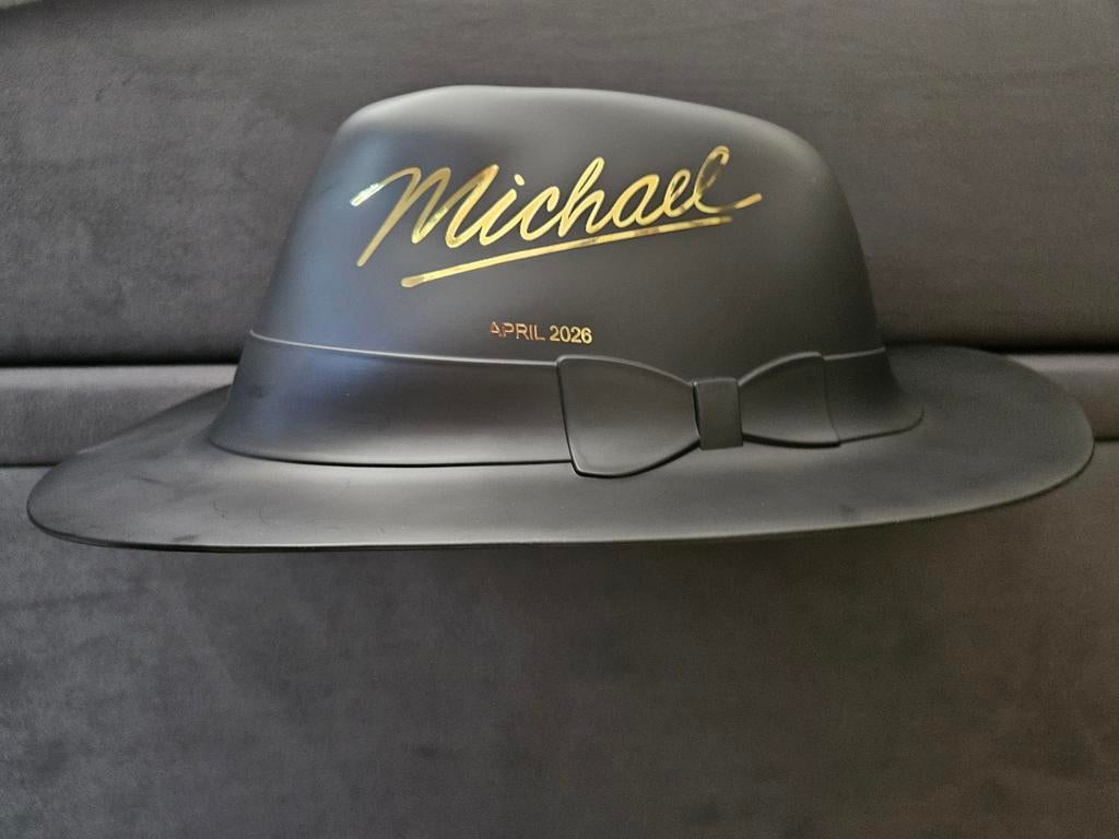 Michael Jackson film popcorn bucket, Verzenden, Zo goed als nieuw