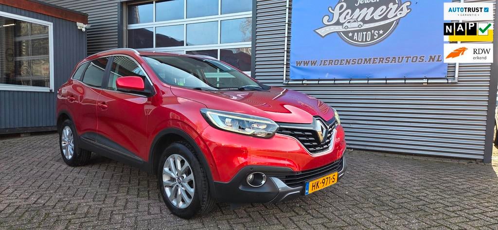 Renault Kadjar 1.2 TCe Intens, Auto's, Renault, Voorwielaandrijving, Kadjar, 4 cilinders, Leder en Stof