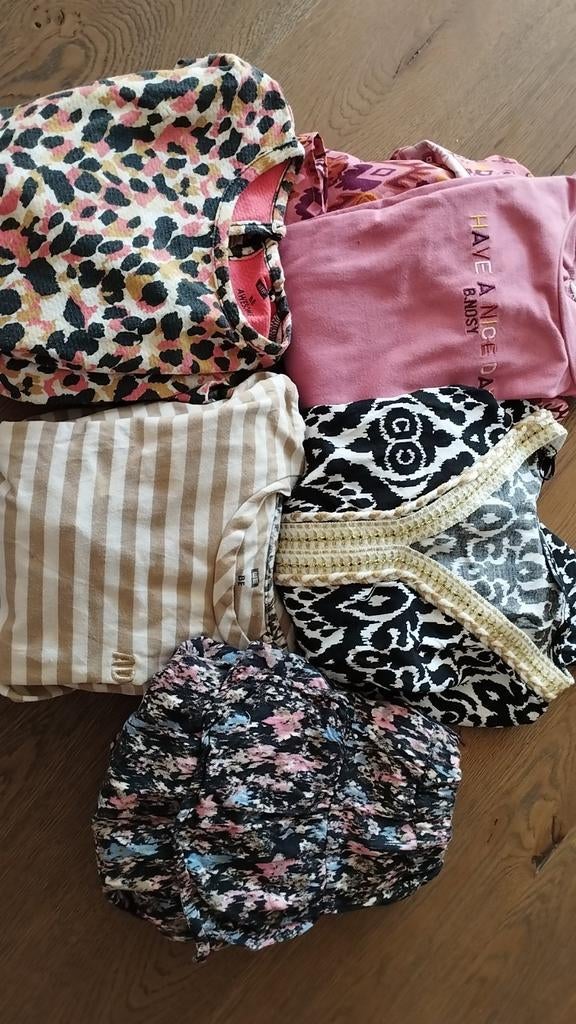 Meisjes jurken en rok en pyama maat 146/152, Ophalen of Verzenden, Zo goed als nieuw, Meisje, Jurk of Rok