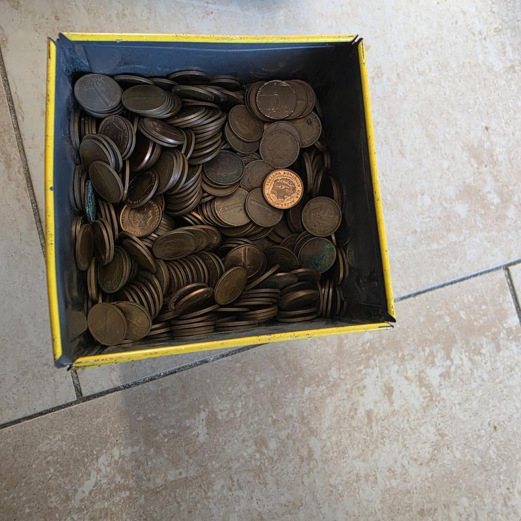 Koperen centen, Postzegels en Munten, Ophalen, Nederland, Munten