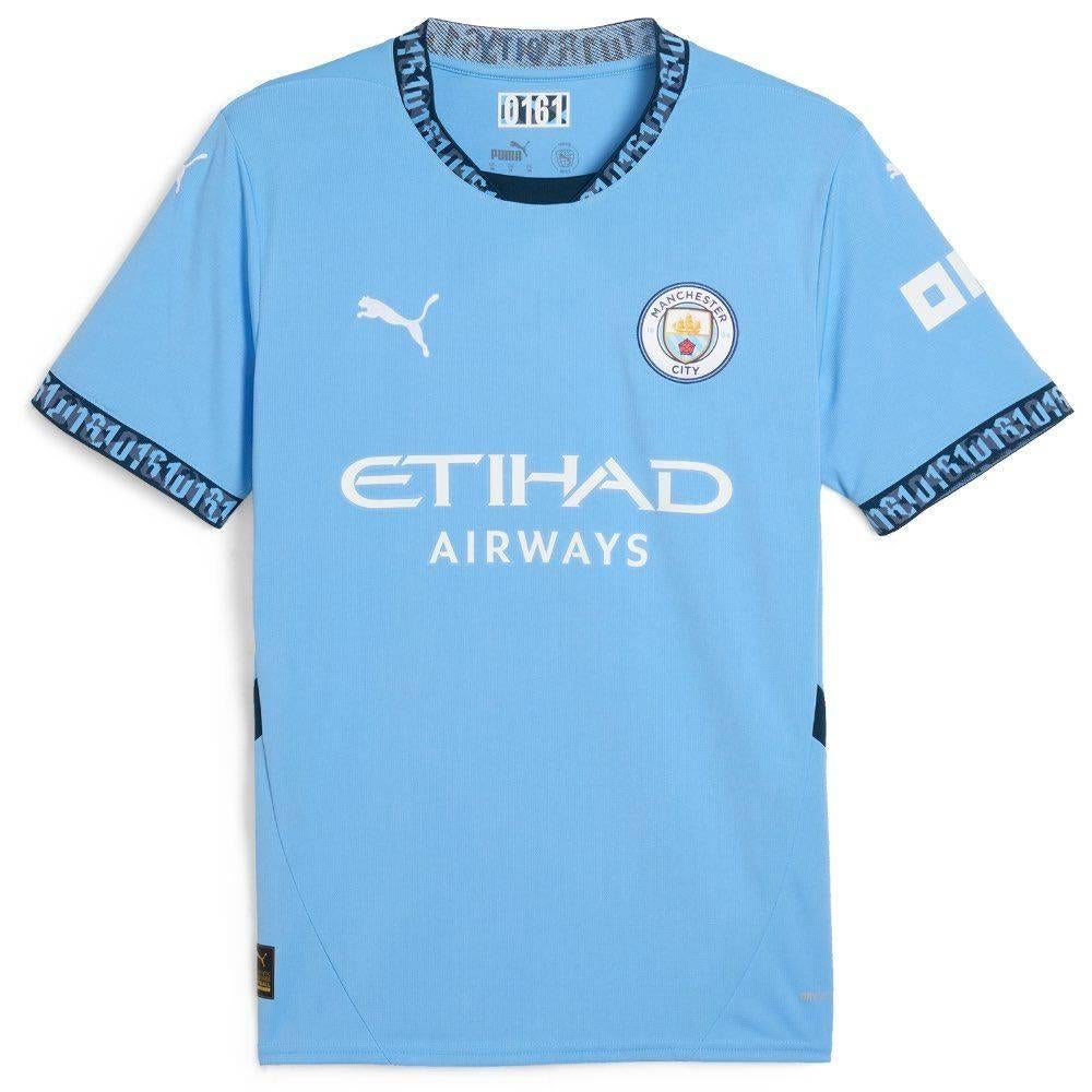 Manchester City thuisshirt 24,25 van € 80,00 voor € 39,95, Sport en Fitness, Voetbal, Nieuw, Shirt, Maat XS of kleiner, Ophalen