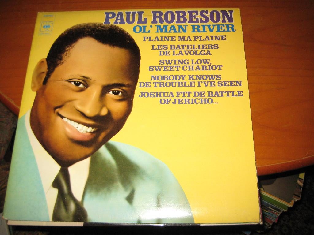 2 LPs, Paul Robeson: Ol` man river, Ophalen of Verzenden, Zo goed als nieuw, 12 inch
