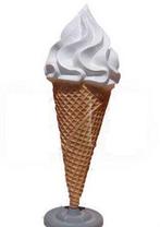 Softijsje 186 cm - verrijdbaar softijs polyester, Ophalen, HorecaBeelden, Overige typen, Nieuw