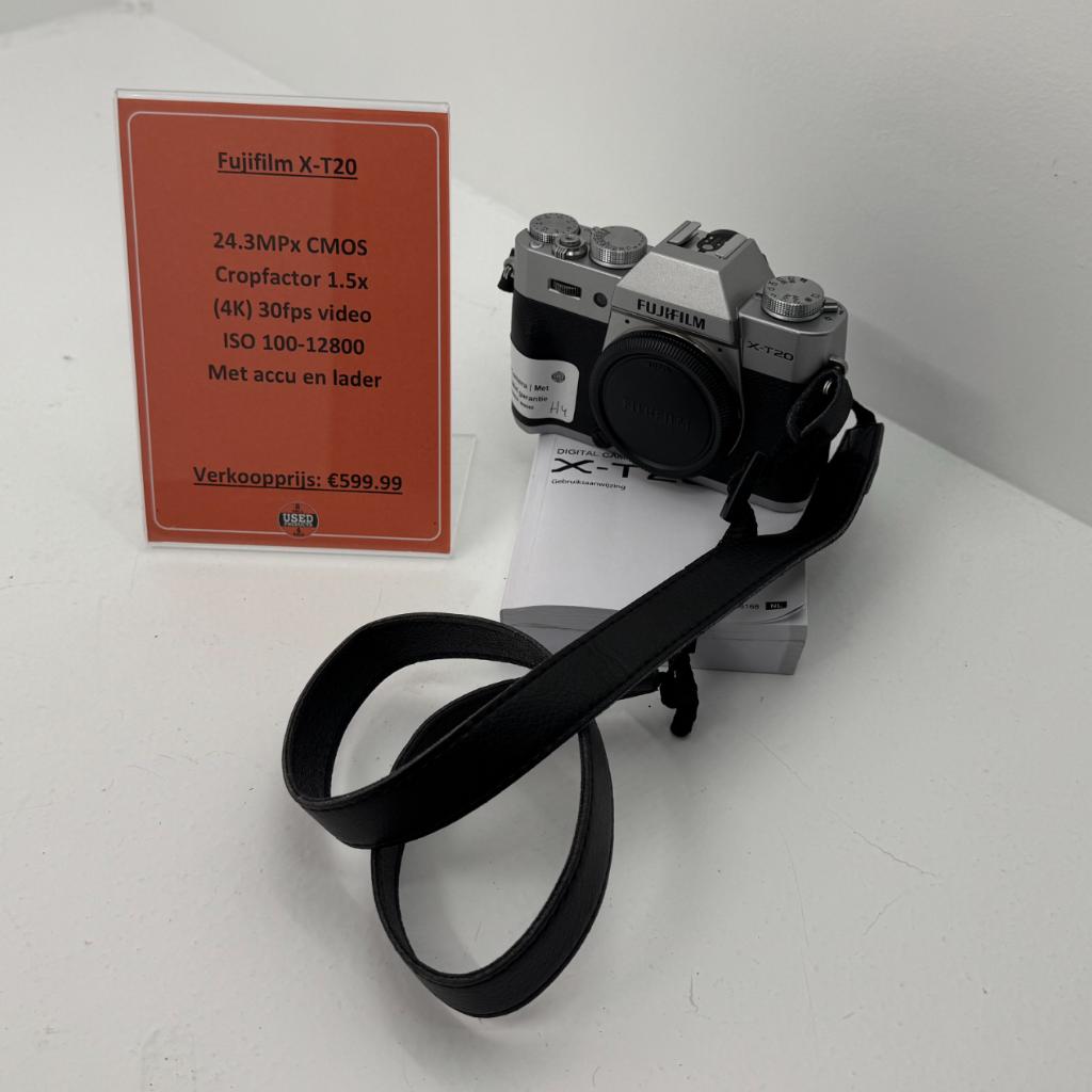 Fujifilm X-T20 Camera | Met accu en lader | Met garantie, Gebruikt, Dordrecht@usedproducts.nl, Toulonselaan 72, Ophalen of Verzenden
