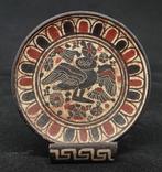 Curiosa Grieks minibordje aardewerk uil handwerk copy museum, Ophalen of Verzenden