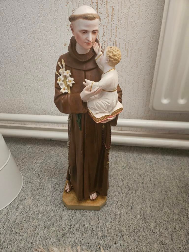 Beeld van Sint Antonius met kindje Jezus, Ophalen of Verzenden