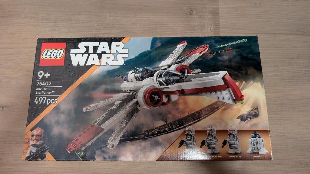 LEGO 75402 Star Wars ARC-170 Starfighter, Kinderen en Baby's, Speelgoed | Duplo en Lego, Star Wars, Ophalen of Verzenden, Zo goed als nieuw