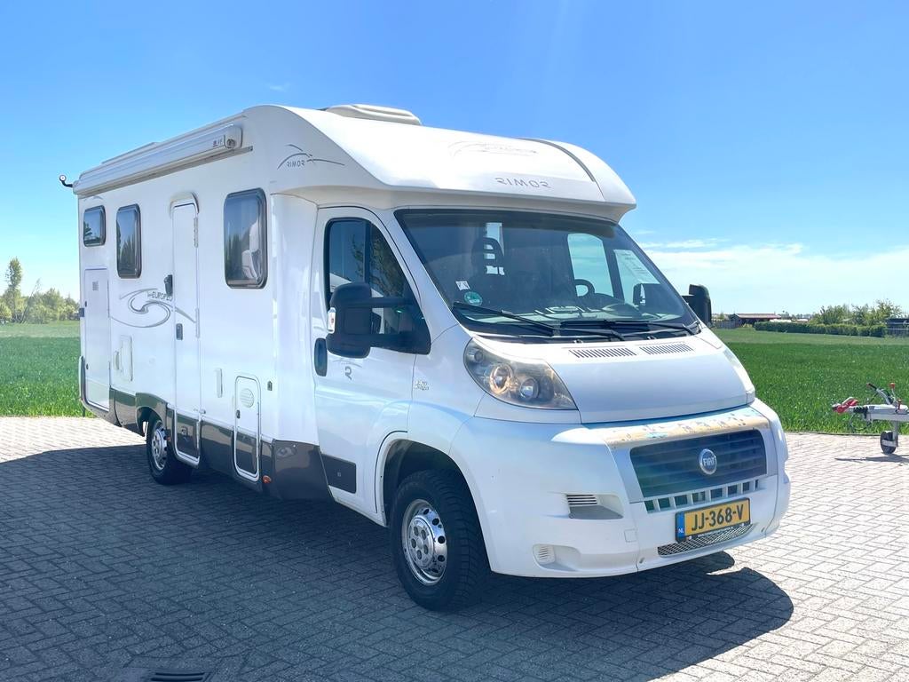 Rimor Europeo met AIRCO/SCHOTEL/TV/OMVORMER/LPG, Caravans en Kamperen, Campers, Bedrijf, tot en met 2, Half-integraal, Overige merken