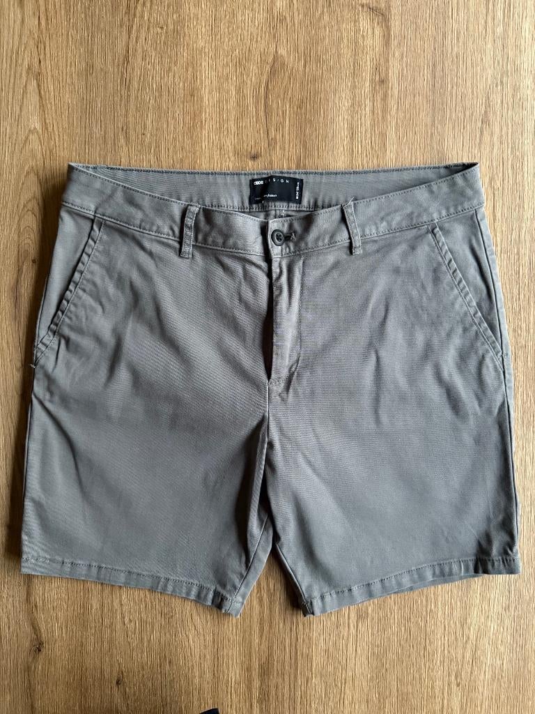 Korte broek grijs maat M van Asos Design, Kleding | Heren, Broeken en Pantalons, Maat 48/50 (M), Ophalen of Verzenden, Zo goed als nieuw