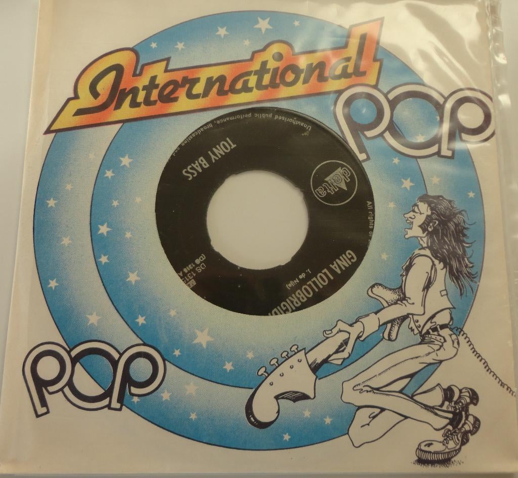 Tony Bass > Gina Lollobrigida, Cd's en Dvd's, Gebruikt, 7 inch, Single, Ophalen of Verzenden