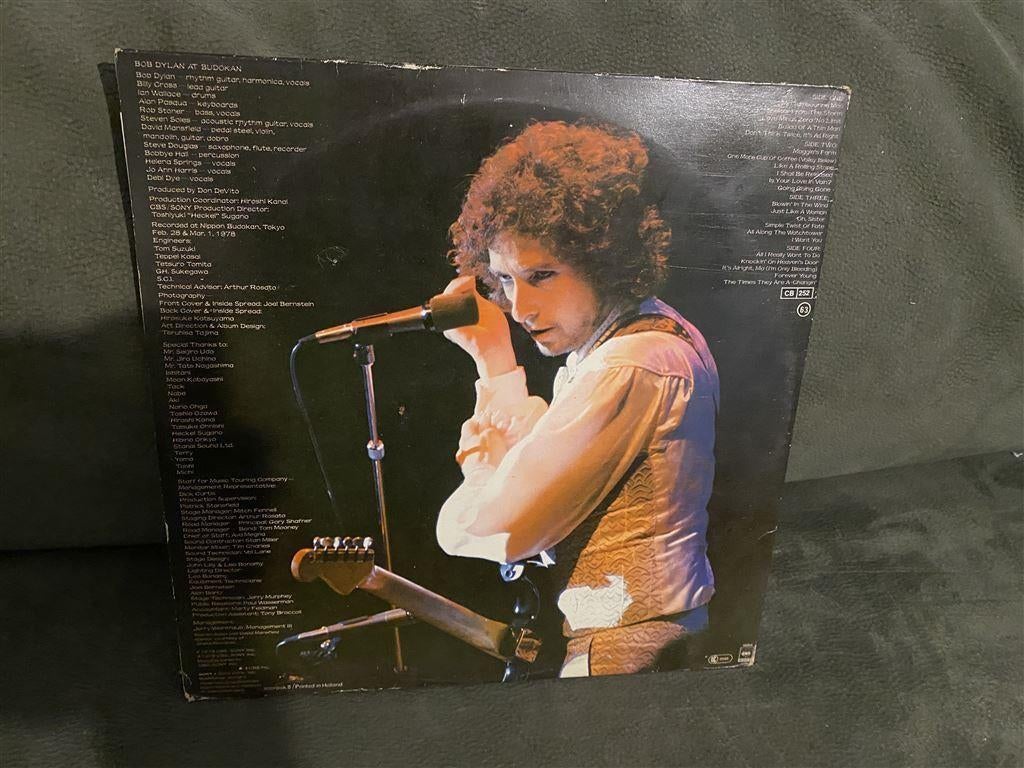 Bob Dylan At Budokan Vinyl LP [614], Verzenden, Zo goed als nieuw, 12 inch, Poprock