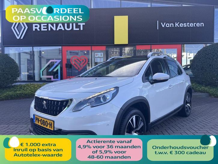 PEUGEOT 2008 1.2 PureTech 110pk EAT6 Allure / Camera / JBL-A, Auto's, Peugeot, Bedrijf, Te koop, ABS, Airbags, Airconditioning