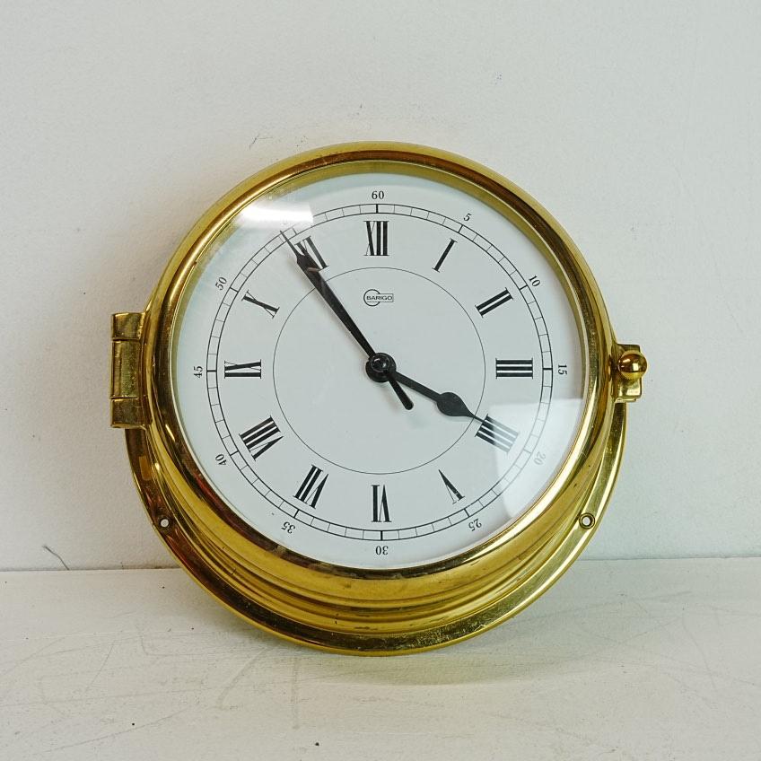 Barigo koperen scheepsklok., Ophalen of Verzenden, Zo goed als nieuw, Motorboot of Zeilboot, Gebruiksvoorwerp