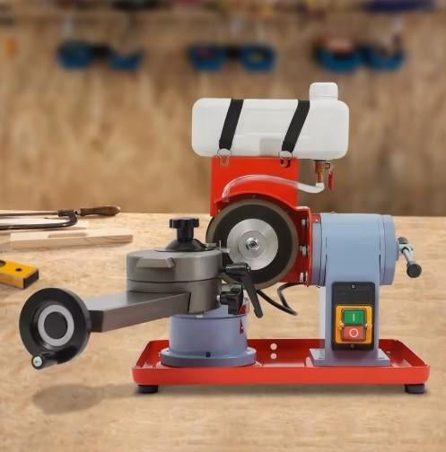 Slijpmachine voor zaagbladen NIEUWSTAAT !, Ophalen, Zo goed als nieuw, Minder dan 700 watt, Werkbankslijpmachine