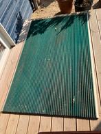 Stevige Droogloopmat 110x175 met Aluminium strip, Ophalen, Overige materialen, Gebruikt, Droogloopmat