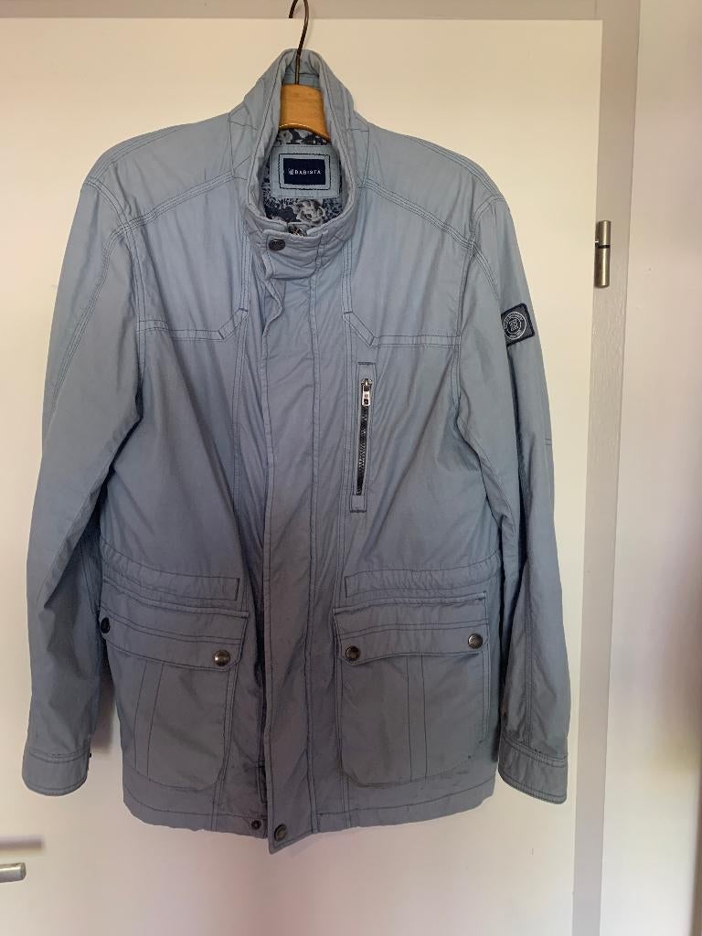 Zomerjack maat 42, Blauw, Maat 42/44 (L), Zo goed als nieuw, Babista