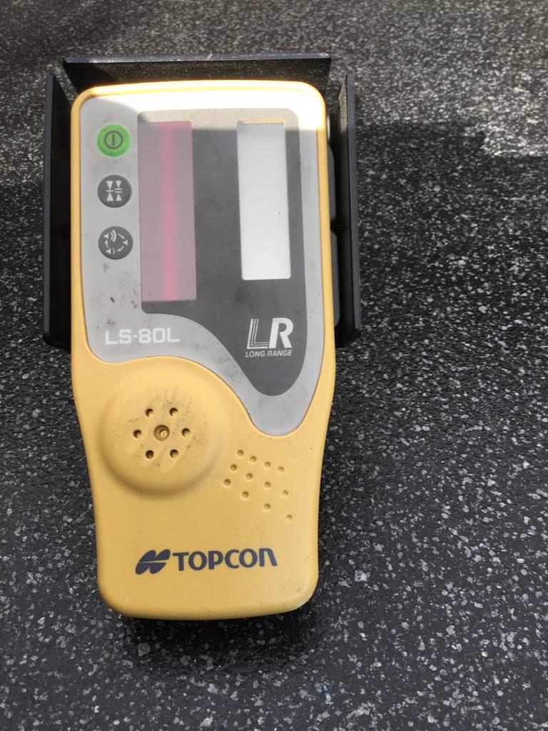 Topcon LS-80L laserontvanger, Ophalen, Gebruikt, Overige meters