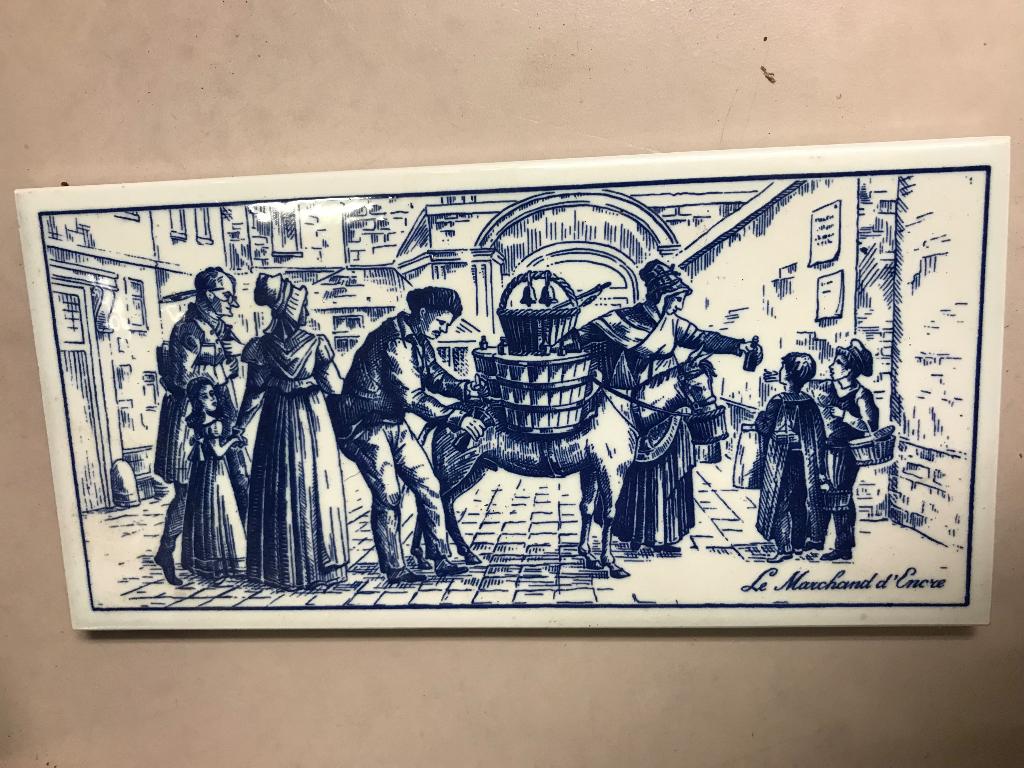 wandtegel, Antiek en Kunst, Ophalen of Verzenden