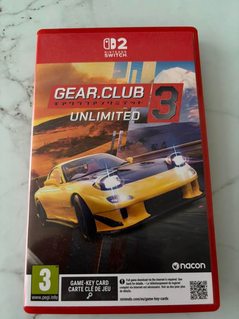 Gear club unlimited 3 switch 2, Racen en Vliegen, Ophalen of Verzenden, Zo goed als nieuw, 3 spelers of meer