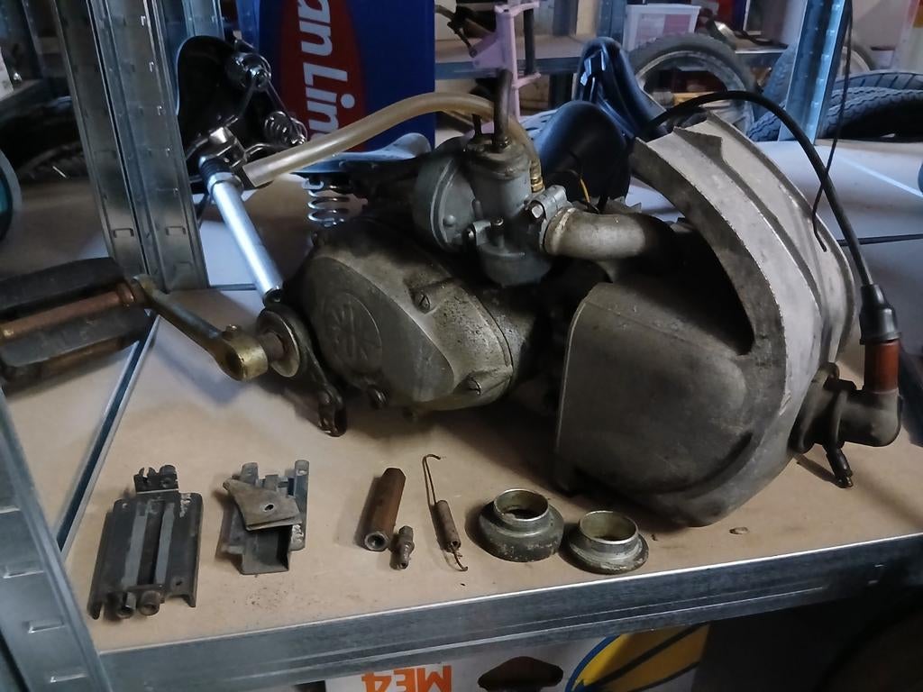 Kreidler 3 hand versnelling blokje, Ophalen