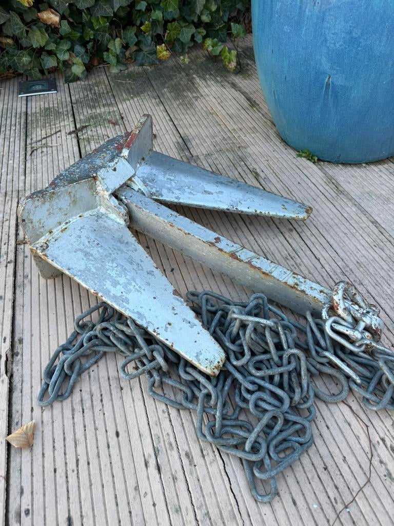 Poolanker ca 25 kg handgemaakt, Ophalen, Gebruikt, Overige typen