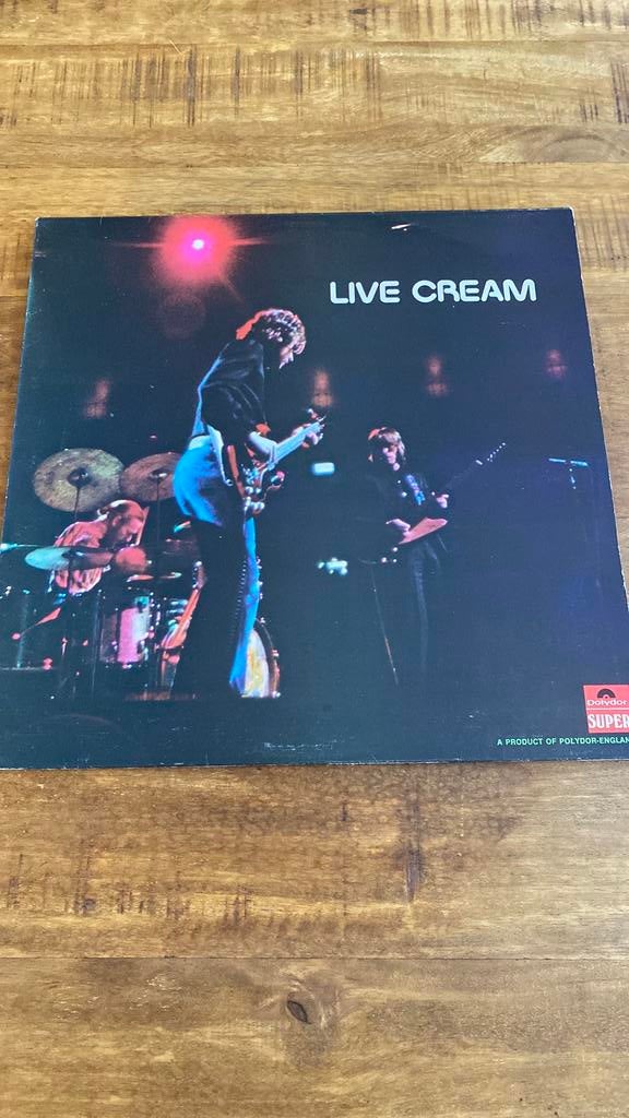 Vinyl lp Cream - Live Cream, Cd's en Dvd's, Vinyl | Rock, Ophalen of Verzenden, Zo goed als nieuw, 12 inch, Poprock