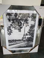 NIeuw! Spiegellijst met prent vliegtuig. Afmeting 90cm x 70, Antiek en Kunst, Ophalen