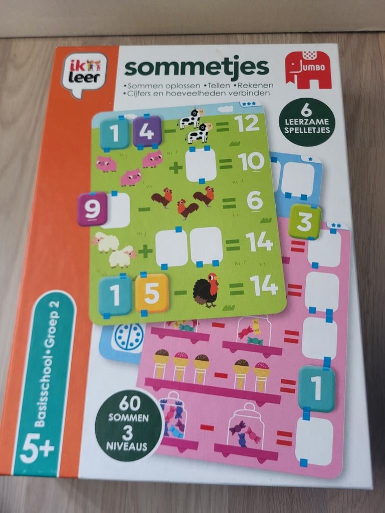 Jumbo Ik leer sommetjes Basisschool Groep 2, Ophalen of Verzenden, Gebruikt, Rekenen