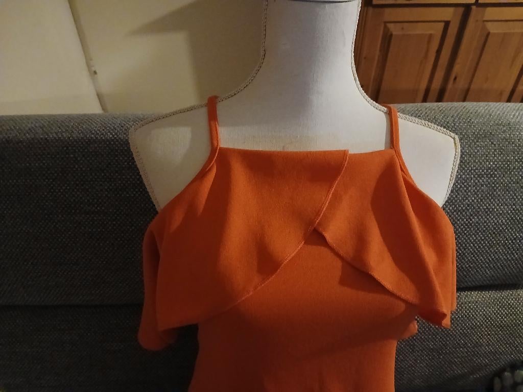 jurk van Envy, Maat 38/40 (M), Oranje, Ophalen of Verzenden, Zo goed als nieuw