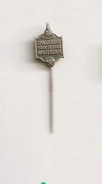mooie volmetaal speld Spaarbank voor de Stad Amsterdam, Verzamelen, Ophalen of Verzenden, Overige onderwerpen, Speldje of Pin