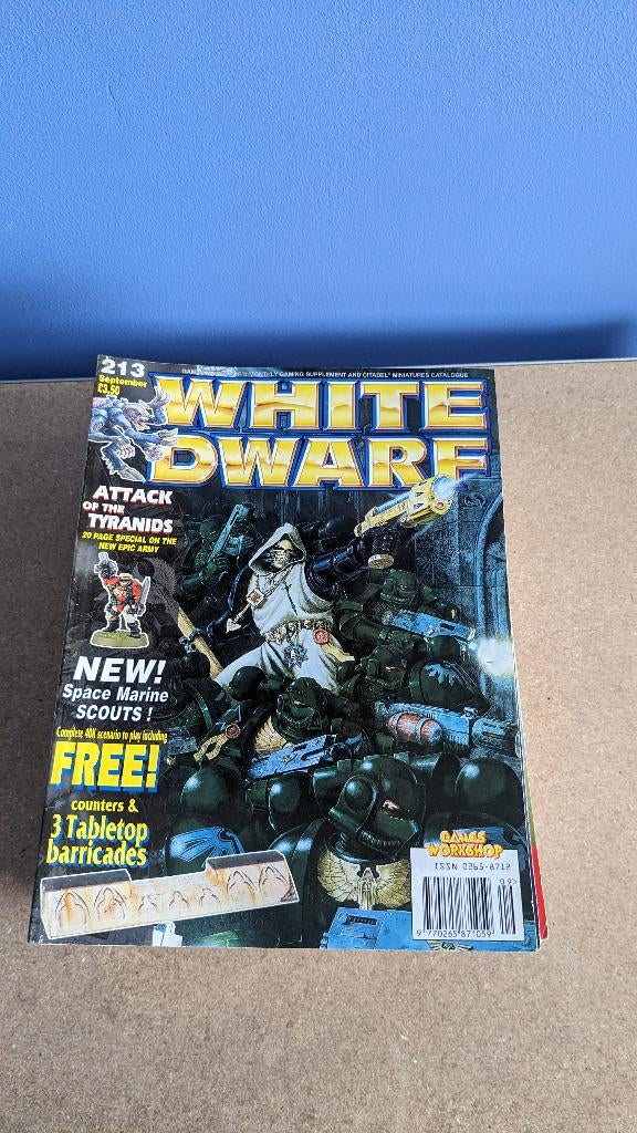 White Dwarf 213, Ophalen of Verzenden, Boek of Catalogus