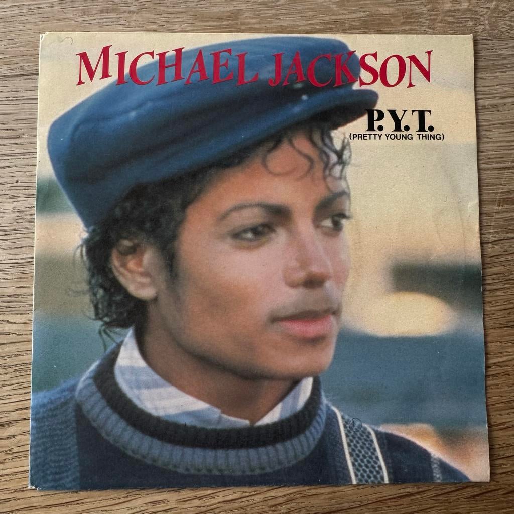 Michael Jackson - P.Y.T. (Pretty Young Thing) 7 inch single, Gebruikt, 7 inch, Ophalen of Verzenden, R&B en Soul