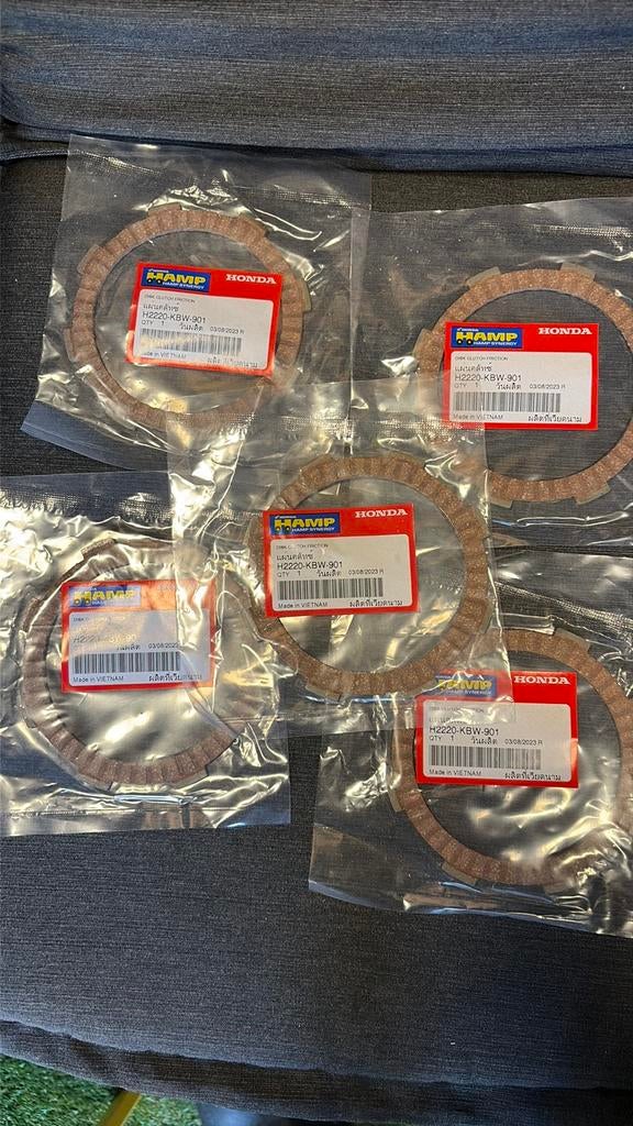 Originele Koppelingsplaten Honda MT8 MT5 N.O.S, Ophalen of Verzenden, Nieuw, Overige merken