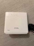 Zyxel T-50 modem + wifi versterker (2x), Computers en Software, Routers en Modems, Ophalen of Verzenden, Zo goed als nieuw, Router met modem