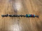 Trollbeads zilver en gekleurde kralen, Ophalen of Verzenden, Zo goed als nieuw, Trollbeads, 4 bedels of meer
